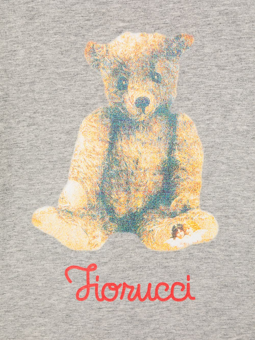 фото Fiorucci футболка с принтом teddy bear и логотипом