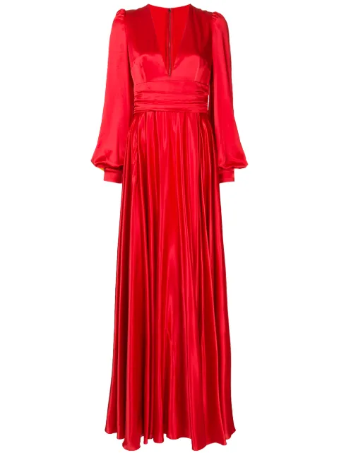 Dolce & Gabbana silk evening gown F6K2PTFU1NG - 0