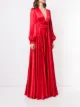 Dolce & Gabbana draped silk evening gown