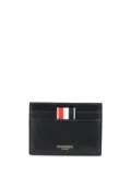 Thom Browne logo tab cardholder - Black
