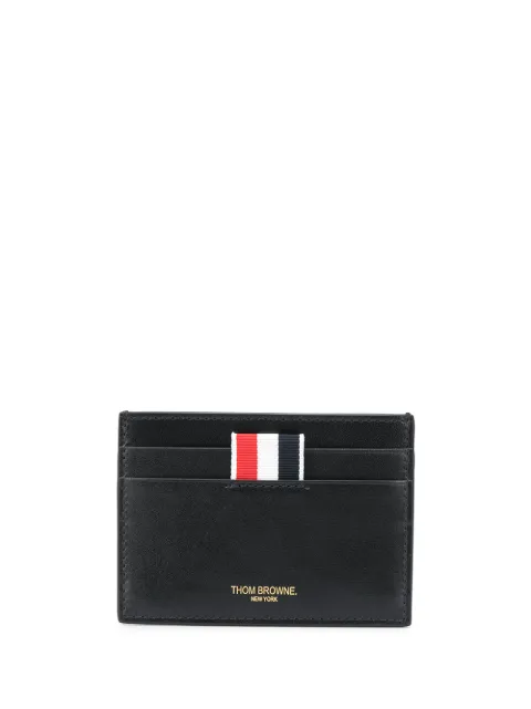 Thom Browne 로고 탭 카드홀더