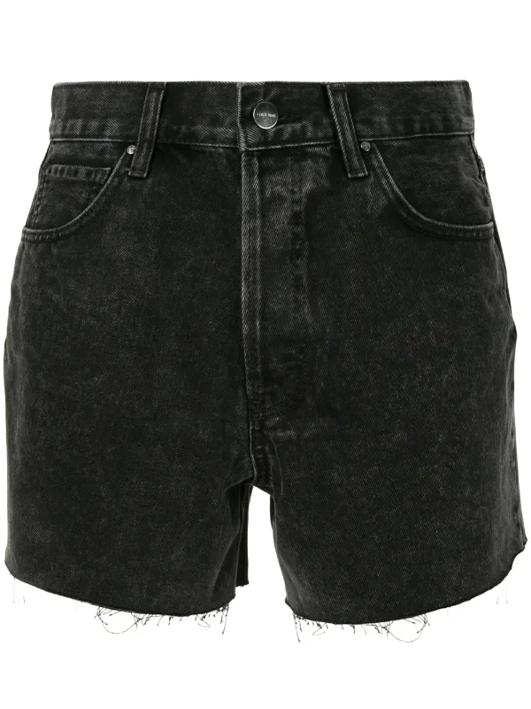 anine bing denim shorts