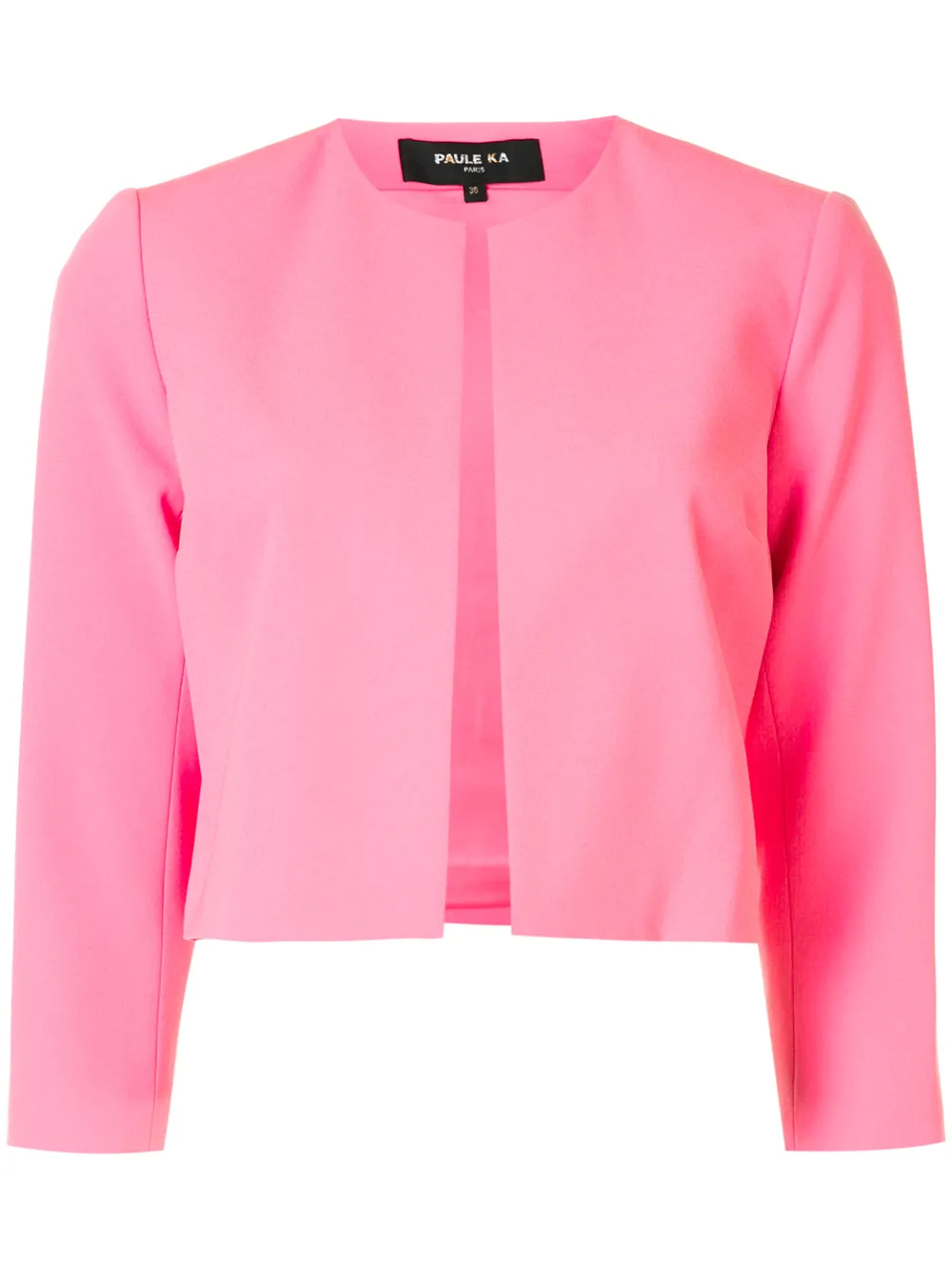 Paule Ka Cropped-Jacke Ohne Kragen O7nbW 8kJki Paule Ka Cropped-Jacke Ohne Kragen O7nbW 8kJki