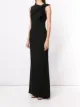 Paule Ka vestido de noche con detalle drapeado