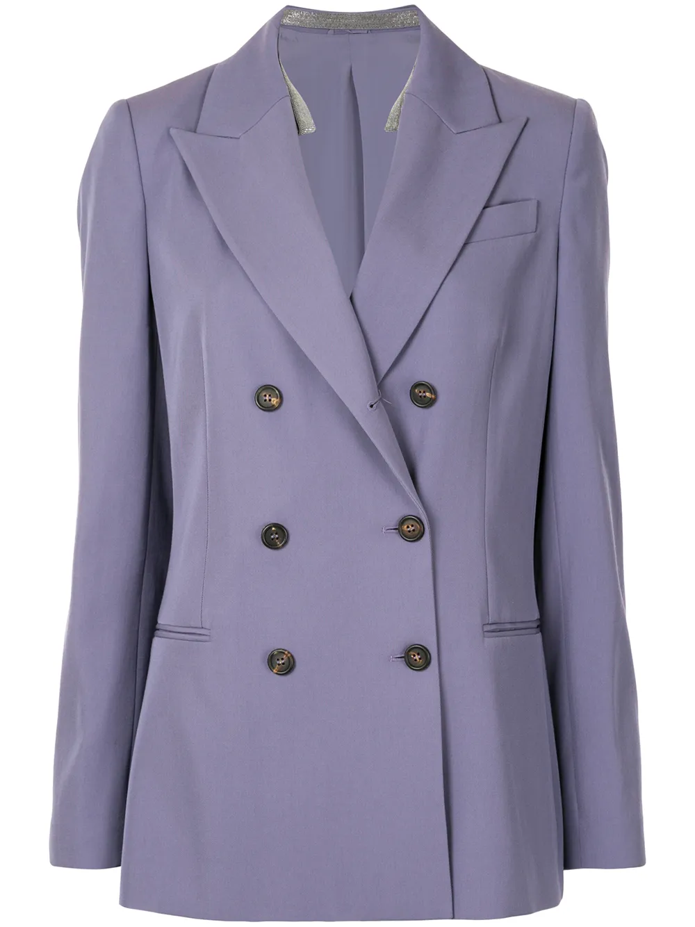 

Brunello Cucinelli double-breasted suit jacket - Purple