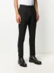 Pt01 pleated tapered trousers