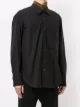 SOLID HOMME cotton chest pocket shirt