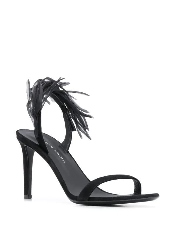 giuseppe feather heels