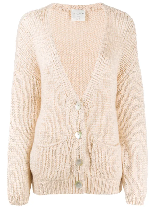 oversized button down cardigan