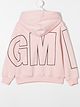 Image 2 of Msgm Kids logo print hoodie