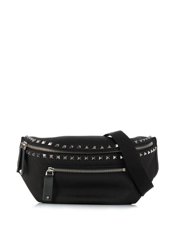 valentino fanny pack black