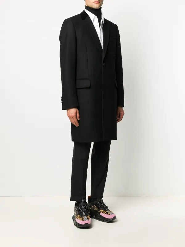 Dolce \u0026 Gabbana Cappotto Monopetto Con Revers a Lancia - Farfetch