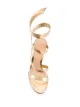 Gianvito Rossi twist-strap leather sandals