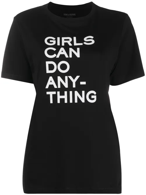 T-shirt à détail de slogan - Zadig&Voltaire - Modalova