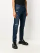 Dolce & Gabbana ripped mid-rise skinny jeans