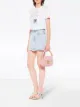Image 2 of Miu Miu Iconic crystal-embellished denim skirt