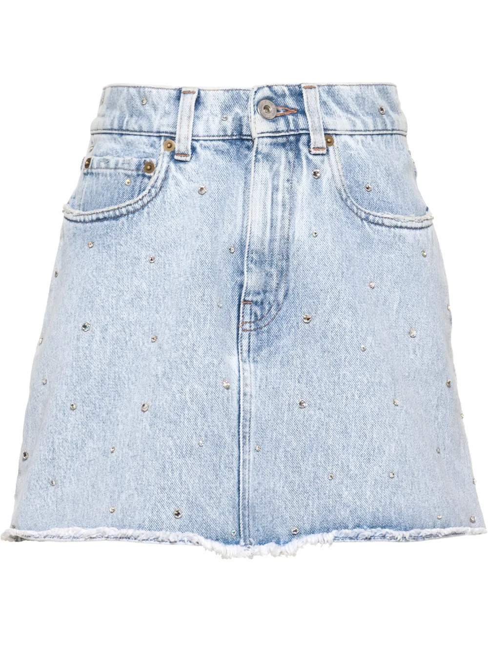 Miu miu denim store skirt