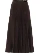 Image 1 of Prada A-line pleated skirt
