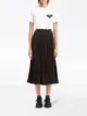 Image 2 of Prada A-line pleated skirt