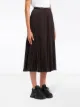 Prada A-line pleated skirt