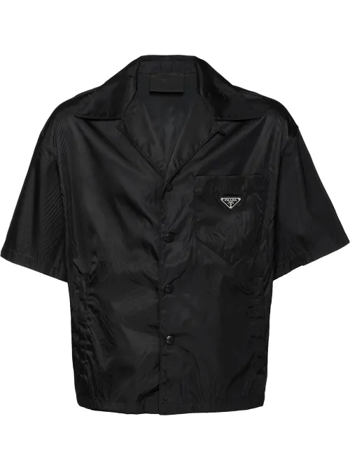 Chemise Re-Nylon à manches courtes - Prada - Modalova