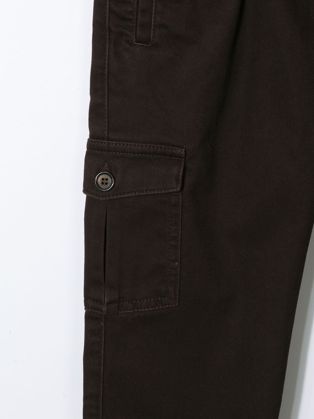 Shop Dolce & Gabbana Cargo Style Trousers In Brown