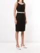 Paule Ka rope-trim midi dress