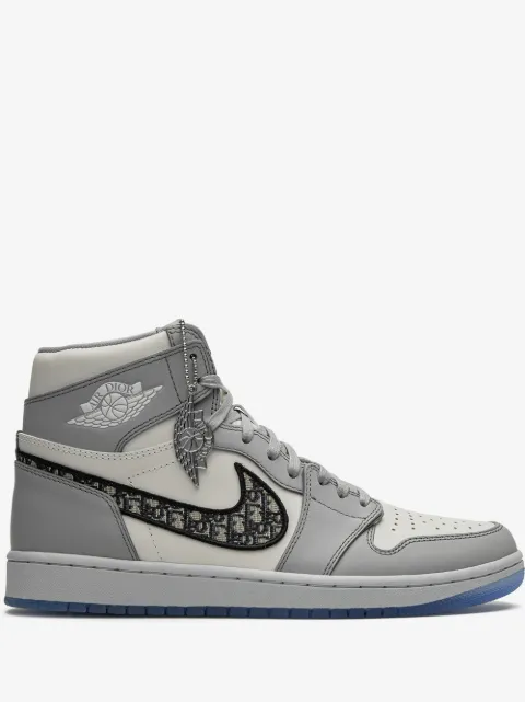 Jordan tenis Air Jordan 1 High de Jordan x Dior