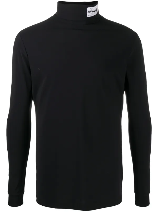 raf simons logo patch shirt