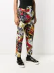 Versace Jeans Couture   baroque print straight-leg trousers