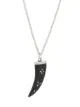 Isabel Marant buffalo-horn pendant necklace