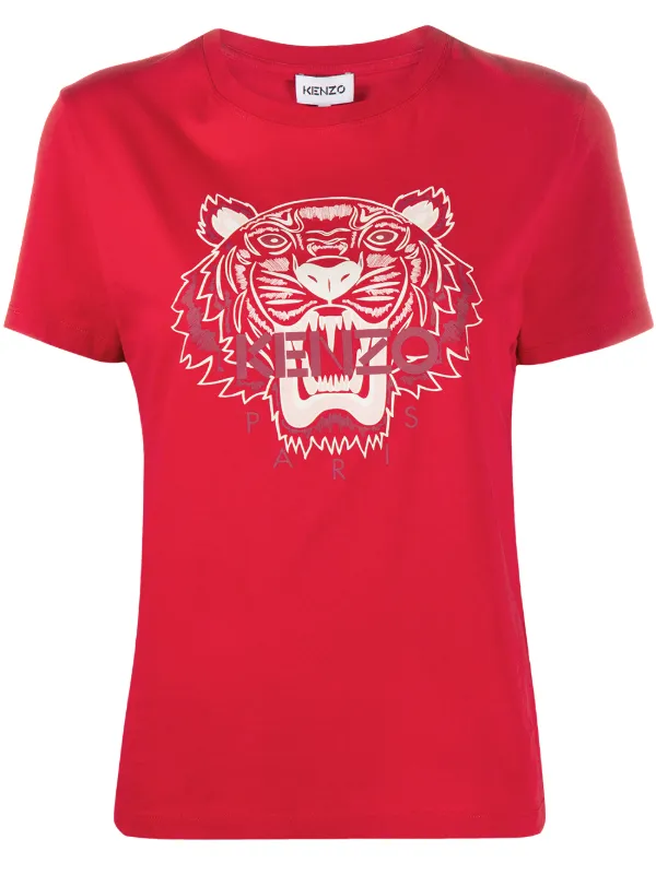 kenzo red tshirt