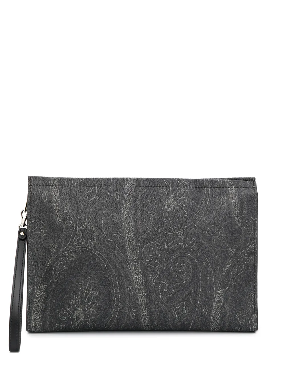 

ETRO paisley-print clutch - Black