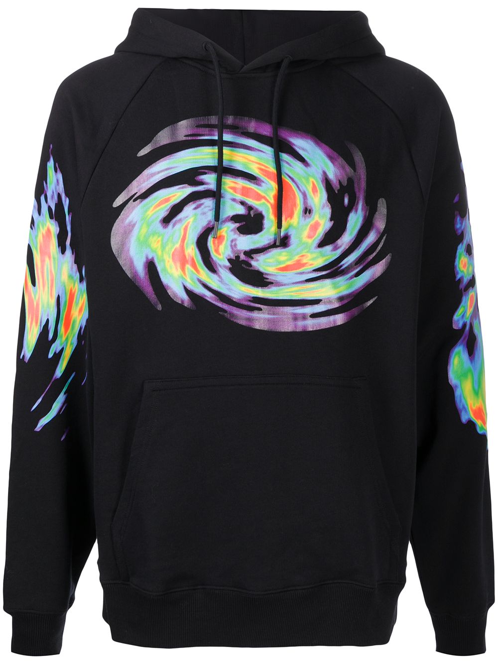 Shop Etudes Studio Heatmap Galaxy Hoodie In Black