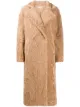 Image 1 of P.A.R.O.S.H. faux shearling double-breasted coat