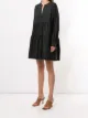ANINE BING Addison tiered cotton dress