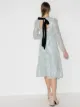 Erdem Ivor Paillettenkleid mit Schluppe