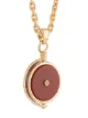 LANVIN Mother and Child rotary pendant necklace