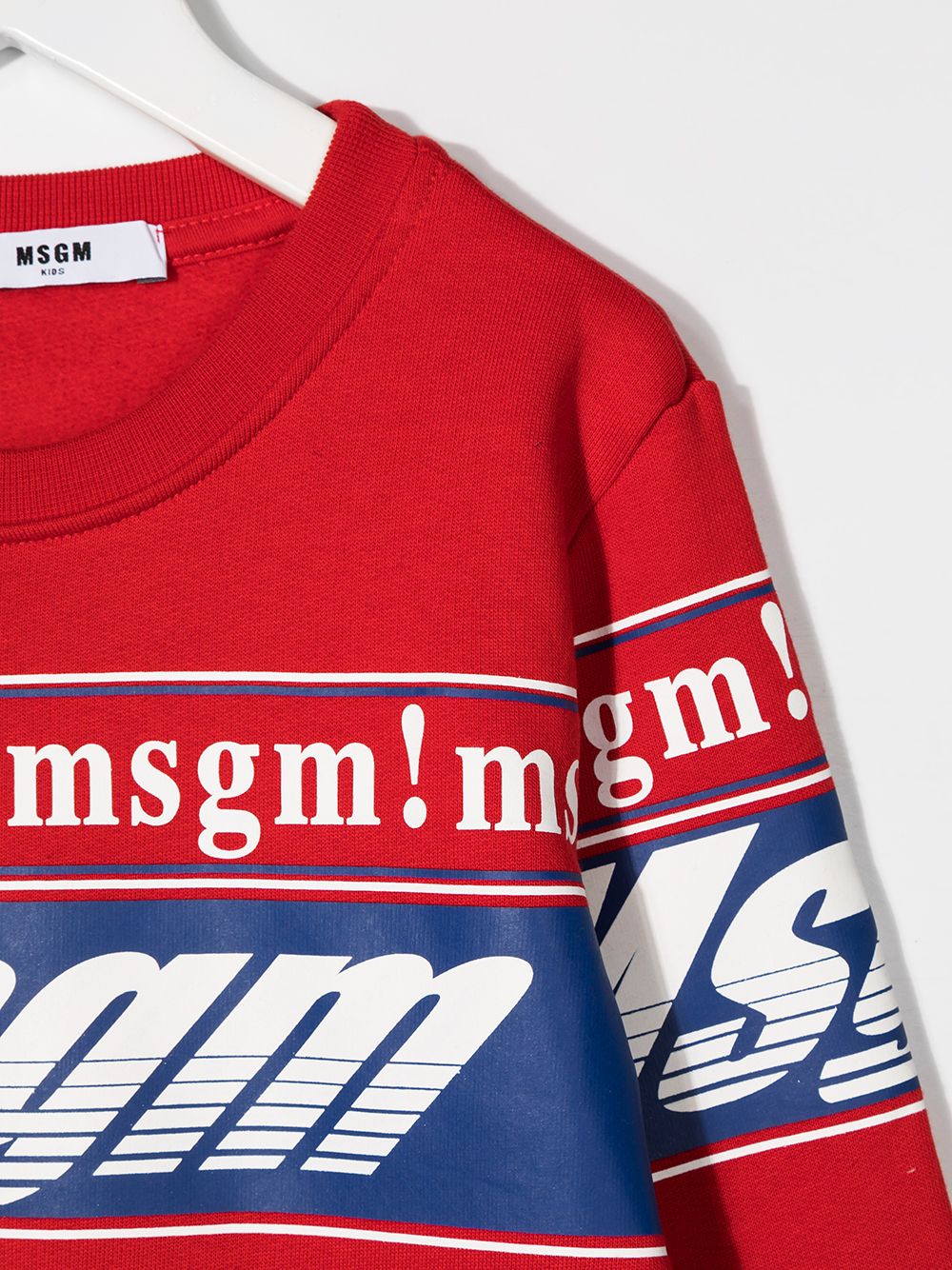 фото Msgm kids толстовка с логотипом