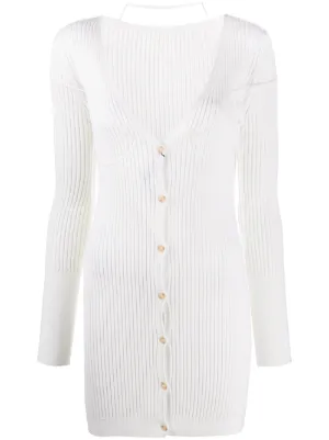 jacquemus sweater dress
