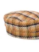 Maison Michel check print peaked cap