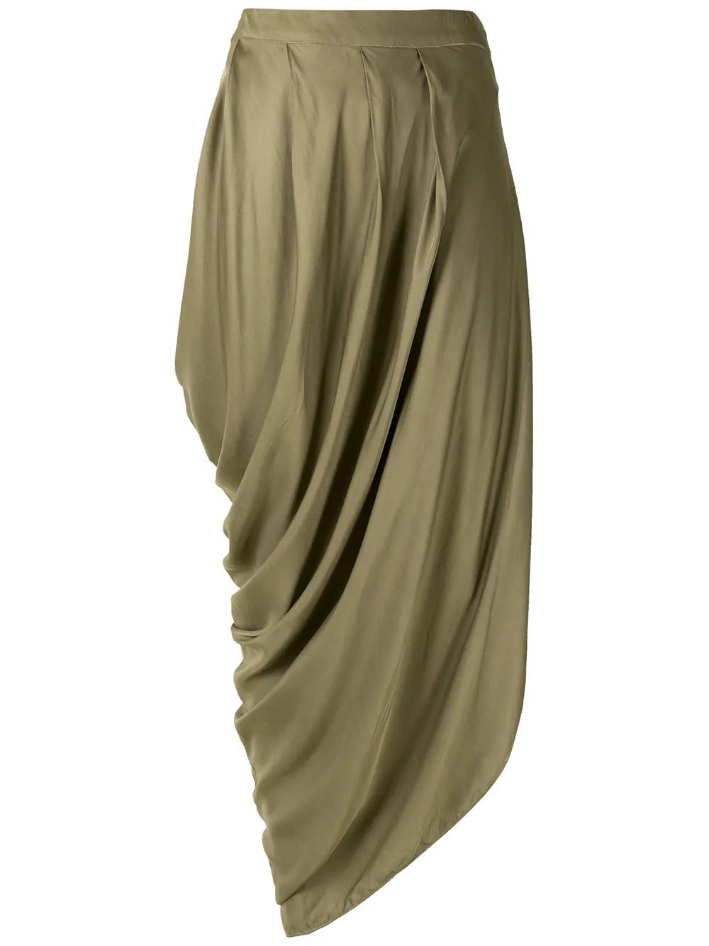 

Uma | Raquel Davidowicz Ruff midi skirt - Green