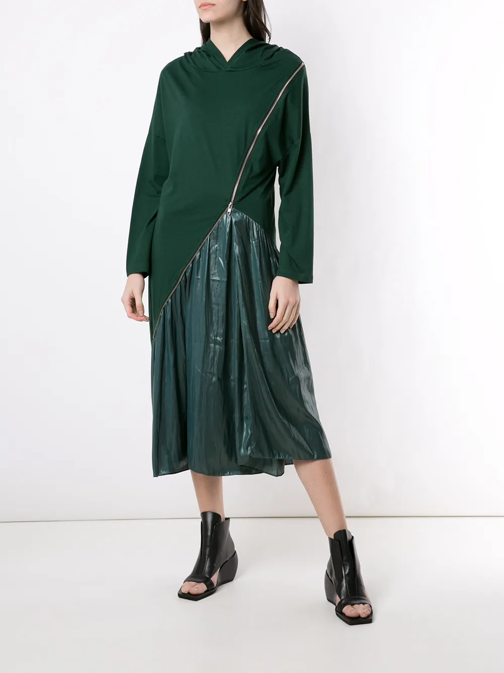 Uma | Raquel Davidowicz Midi-jurk - Grijs