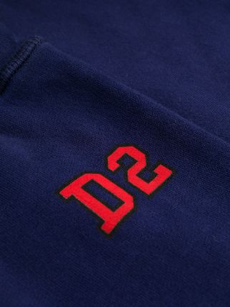 D2 logo cotton joggers展示图