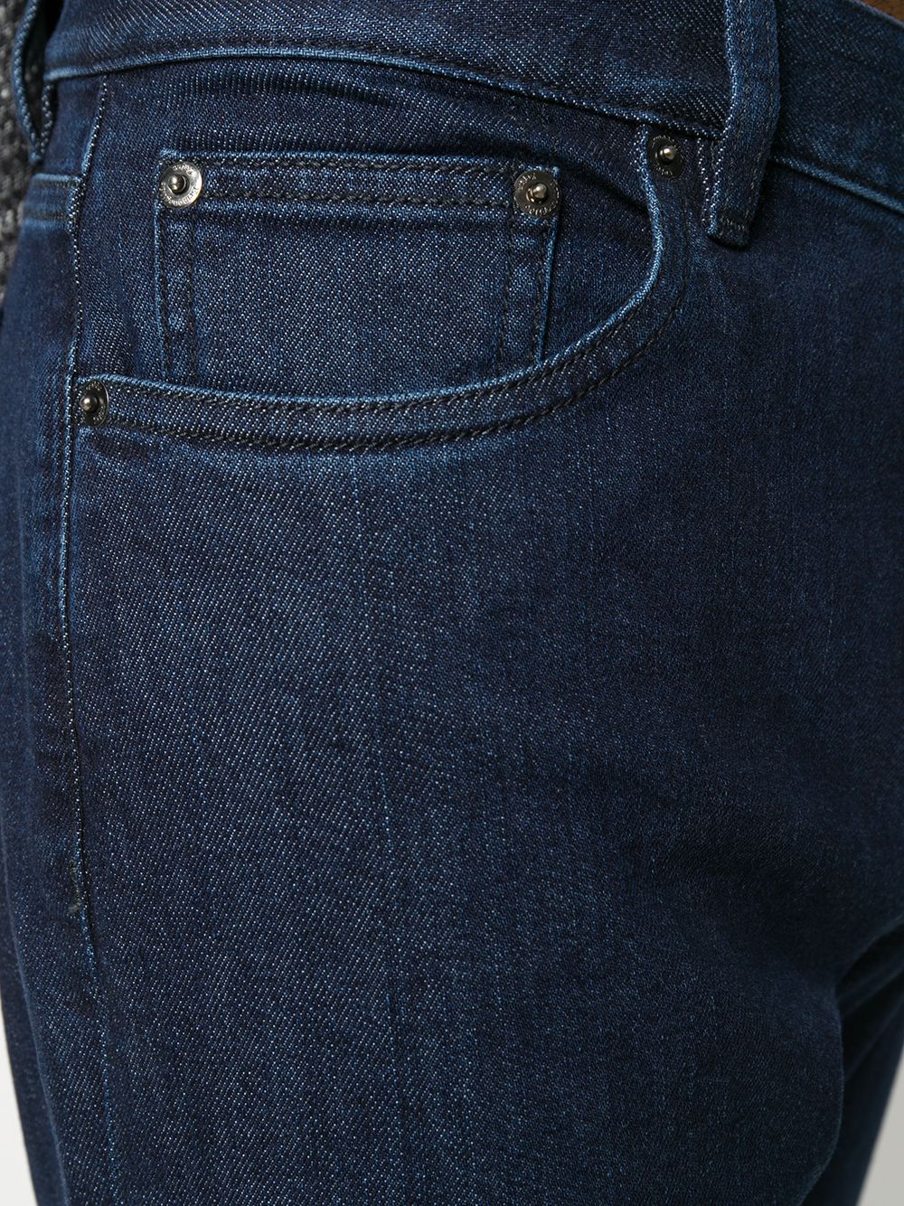 фото Ermenegildo zegna прямые джинсы средней посадки