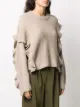 3.1 Phillip Lim ruffle-trim cropped jumper
