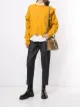 الصورة 2 من 3.1 Phillip Lim LS LOFTY CROPPED RUFFLE PULLOVER