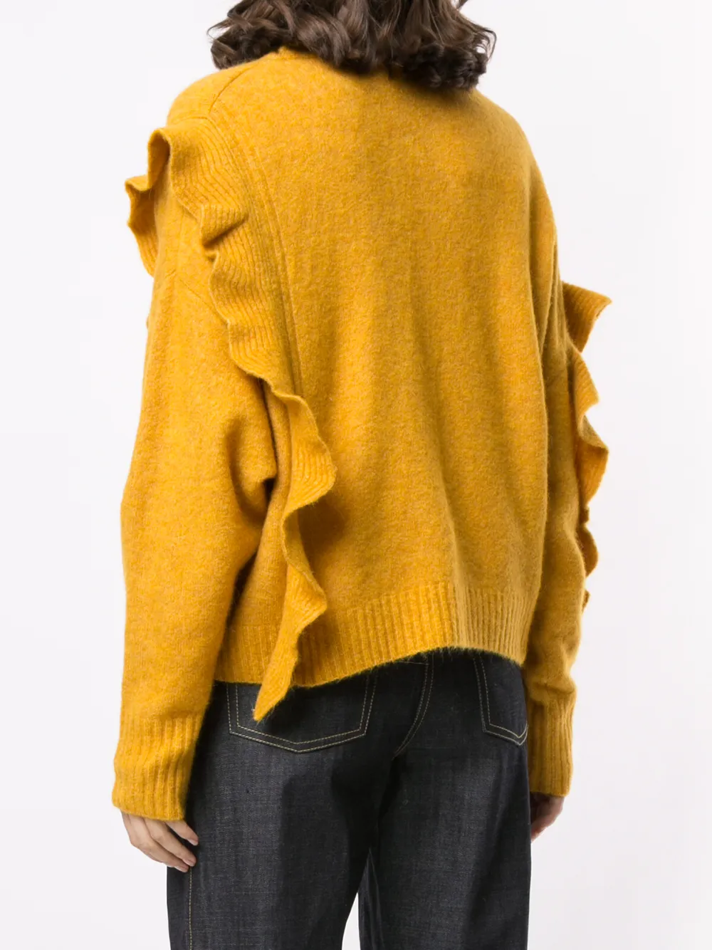 3.1 Phillip Lim Mustard Wool Blend Jumper In Yellow