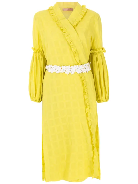 Clube Bossa vestido midi Krista