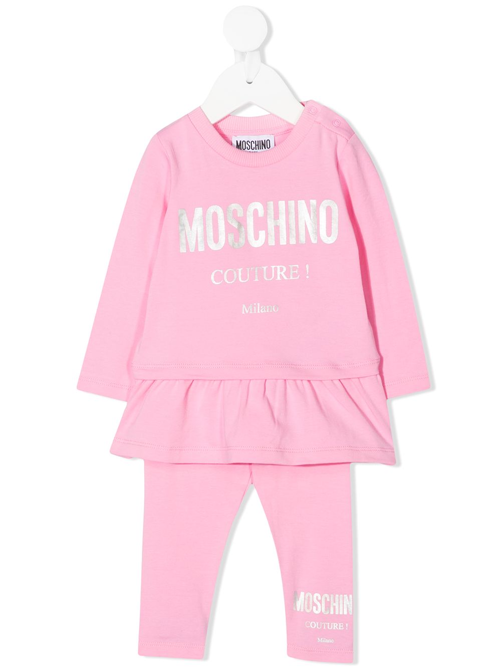 фото Moschino kids спортивный костюм с логотипом